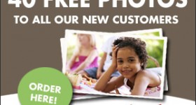 130 FREE photos {can upload directly from Facebook too}!