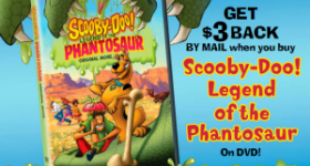 $3 Mail in Rebate wyb Scooby-Doo! Legend of the Phantosaur