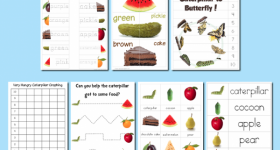 Educational Freebie: The Very Hungry Caterpillar Preschool Pack