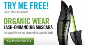 Free after Rebate: Physician’s Formula Organic Lash Boosting Mascara