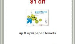Free Up & Up Paper Towels @ Target After Coupon