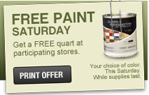 Ace Hardware: Free quart of paint on Saturday (August 4, 2012)