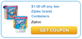 NEW Ziploc Coupons + Walmart deals!!