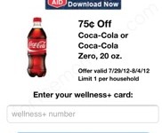 Rite Aid: $.75/1 Coke or Coke Zero Coupon