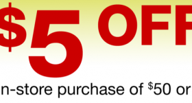Staples Coupon: $5 off $50 purchase