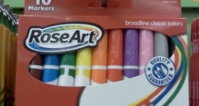 Target: FREE school supplies with new $1 off RoseArt printable coupon!