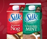 $1/1 Silk Seasonal Nog or Chocolate Mint!