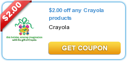 $9 in Crayola Coupons – Print Now, Save for Black Friday!