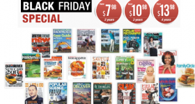 Black Friday Magazine Deals | Incredible Savings!