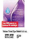 CVS: Free Visine Tired Eyes