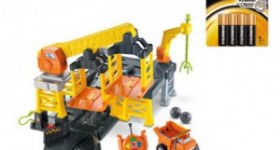 Fisher-Price Big Action Construction Site with Remote Control and AA Batteries Bundle for $24