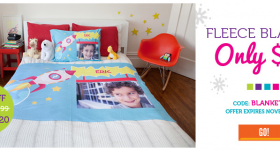 Fleece Photo Blanket Just $20 + 40 Free Photo Prints