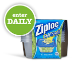 FREE full-size Freebies! Free Ziploc containers!