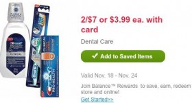 FREE Oral-B Toothbrushes After Rewards Double Dip