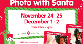 Free Photo with Santa at Walmart