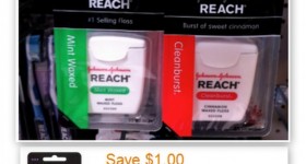 FREE Reach Floss with New Printable Coupon at Walmart