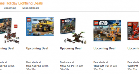 LEGO Lightning Deals Today