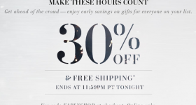 Levi’s Coupon Code: 30% off + Free Shipping