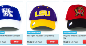 NCAA Hat Sales only $8.99 Shipped