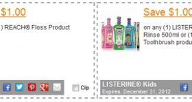 New Coupons = FREE Floss at Walmart and Target