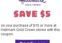 New Hallmark $5 off $10 Purchase Printable Coupon (Facebook Offer)