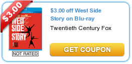 New movie coupons! {West Side Story & All Dogs Go to Heaven}