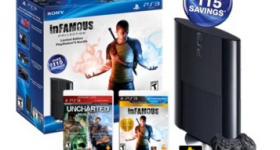Newegg.com: Sony PS3 250GB Bundle w/Uncharted 1&2 and Infamous 1&2 $199 Shipped
