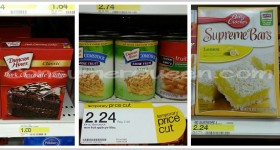 Nice Deals on Pillsbury, Betty Crocker and Duncan Hines at Target – as low as .50!