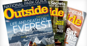 Outside Magazine for only $3.99 per Year