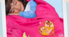 Personalized Disney Fleece Throws $10 Shipped!