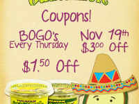 Printable Coupon: $3/1 Yucatan Guacamole {today only}