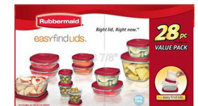 Rubbermaid Easy Find Lids 28-Piece Food Storage Set $6.92