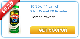 Save $0.35 on Comet 2X Powder