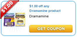 Save $1.00 on Any Dramamine Product