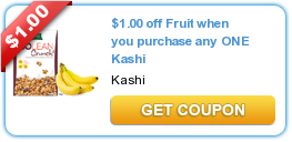 Save $1 on Produce when you buy Kashi!