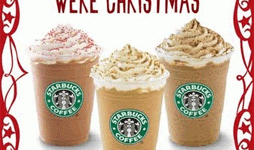 Starbucks 12 days of Christmas!