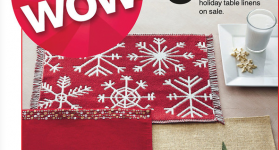 Target: Free Holiday Placemats