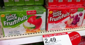 Target: Juicy Juice Fruitfuls, 8pk – only $1!
