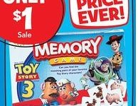 Toy Story Memory Games $1 at Toys R Us