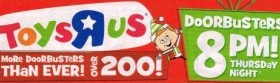 Toys R Us: First 200 In Line Get Goodie Bag Valued at $30