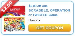 $22 in Hasbro Game Coupons + Up to $40 Back With Rebate!