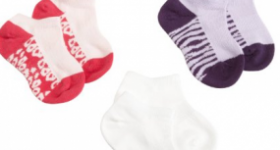 3 Pack 2-6x Stride Rite Socks only $3.43 (Reg. $10.99)
