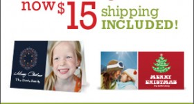 50 Holiday Cards Shipped for Only $15