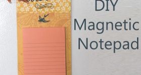 A Handmade Christmas: DIY Magnetic Notepad
