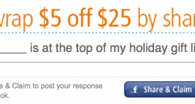 Amazon.com: $5 off $25 coupon — still available (good through tomorrow)