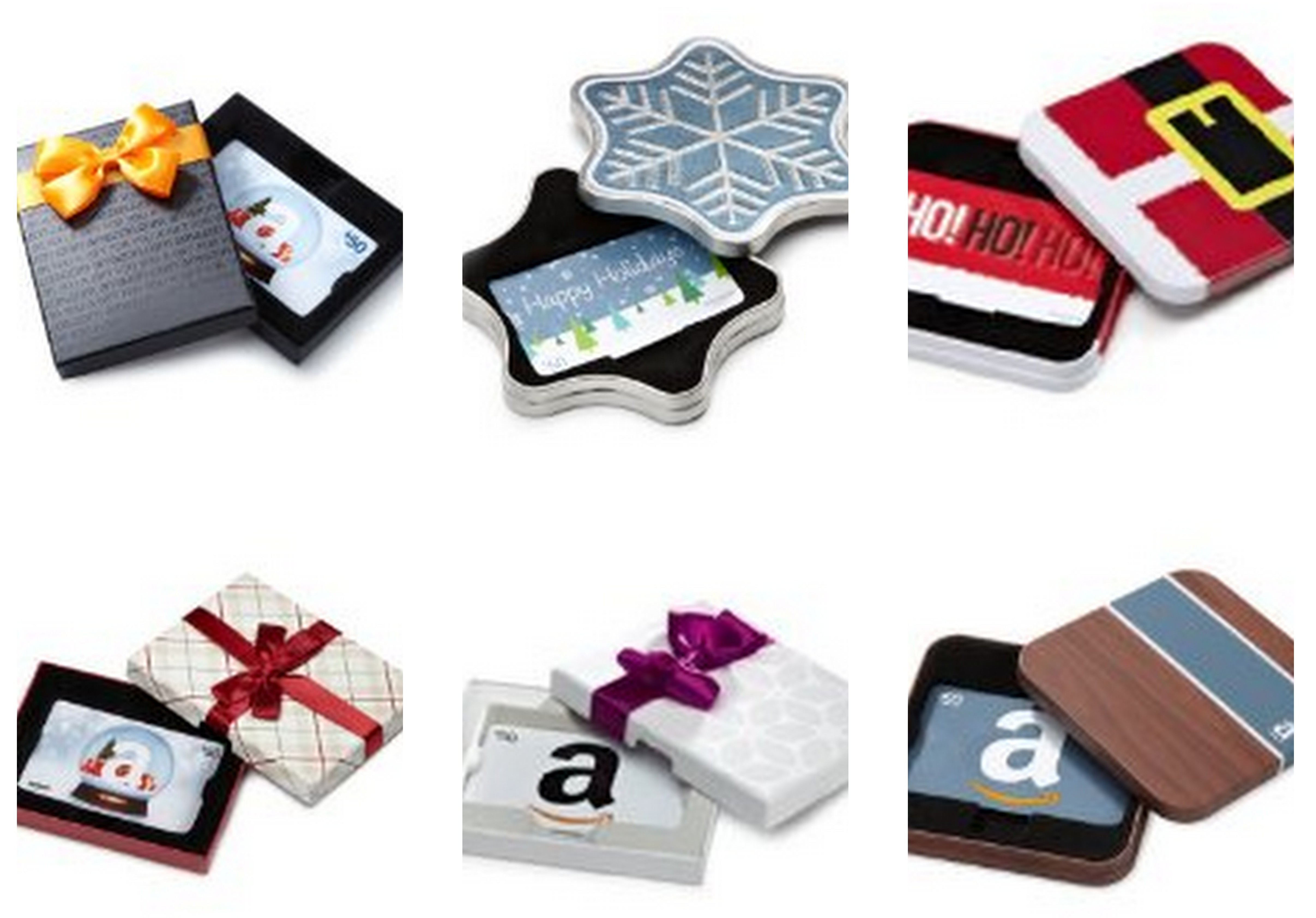 Amazon Gift Cards With FREE Gift Box and One Day FREE Shipping (plus alternative ways)