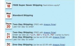 Amazon Shipping Cut Off Date For Christmas Delivery