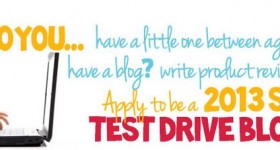 Apply To Be A 2013 Step2 Test Drive Blogger!