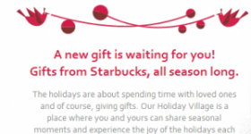 B1G1 Free Starbucks VIA 12 pack or Tazo Tea Tins