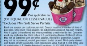 Baskin-Robbins~BOGO Sundae $.99!